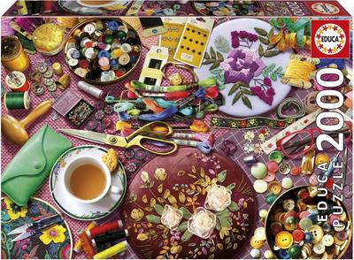Puzzle 2000 pièces La Table à Coudre_La Grande Récrée_1