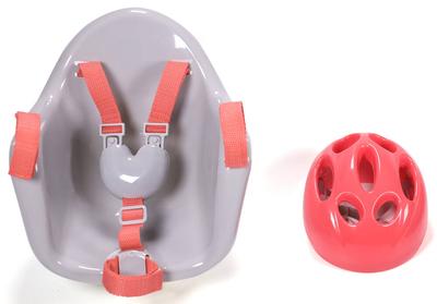 Siège de vélo et casque pour poupée_La Grande Récrée_1
