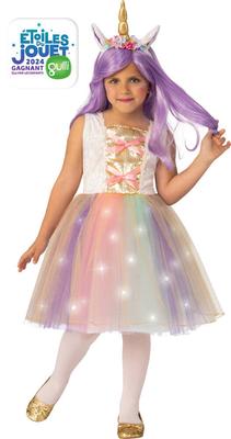 Déguisement Licorne Lumineuse Taille 3-4 ans_La Grande Récrée_1