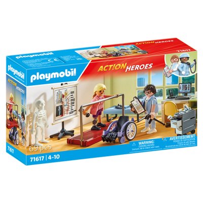 Atelier de kinésithérapie Playmobil Action Heroes 71617