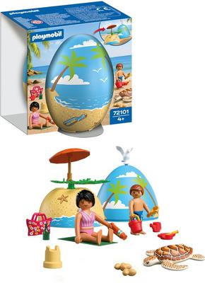 Œuf 2 En 1 Vacances À La Plage Playmobil 72101_La Grande Récrée_1