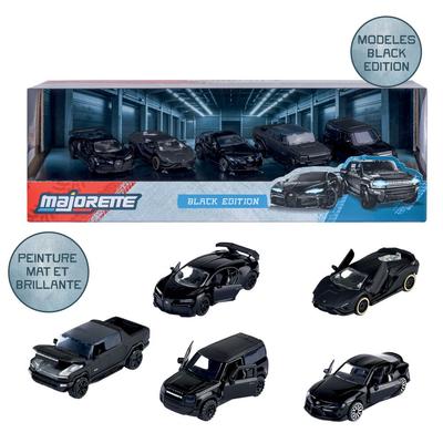 Coffret 5 véhicules Majorette Black édition_La Grande Récrée_1