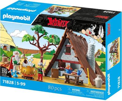 Hutte d'Astérix avec Panoramix Playmobil Astérix 71828_La Grande Récrée_1