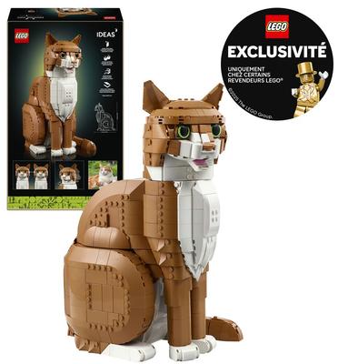 Le chat roux LEGO Ideas 21376_La Grande Récrée_1