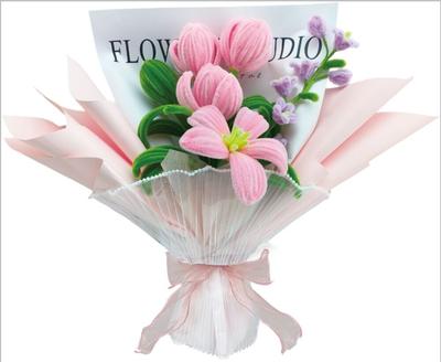 Kit création DIY bouquet tulipes et lys_La Grande Récrée_1