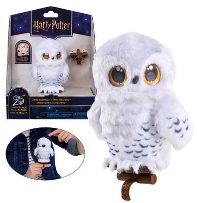Mini peluche Hedwige enchantée interactive Harry Potter_La Grande Récrée_1