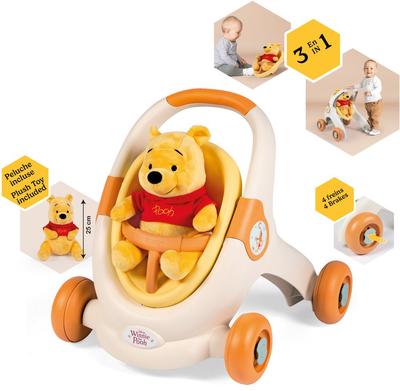 Trotteur Baby Walker 3 en 1 Winnie L'Ourson_La Grande Récrée_1