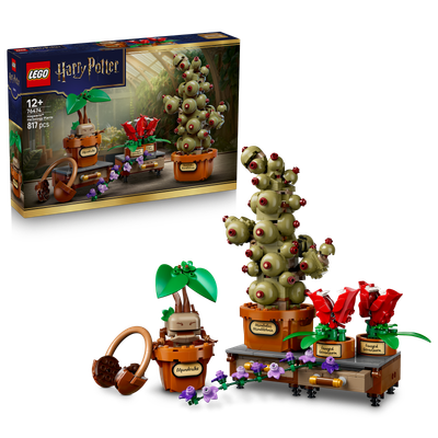 Les plantes du cours de botanique de Poudlard LEGO Harry Potter 76474