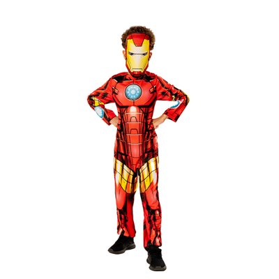 Déguisement éco Iron Man taille L (7 à 8 ans)