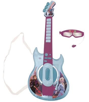 Guitare Electronique Lumineuse avec Lunettes Equipees D'Un Micro - La Reine Des Neiges_La Grande Récrée_1