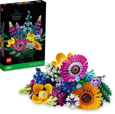 Bouquet de fleurs sauvages Lego Icons 10313_La Grande Récrée_1