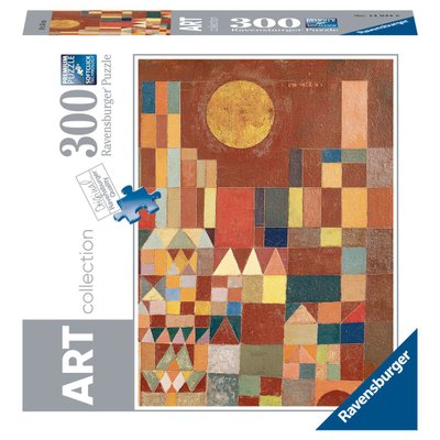 Puzzle 300 pièces Art collection : Château et soleil - Paul Klee