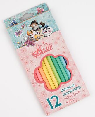 Boite de 12 Crayons parfumés Diddl_La Grande Récrée_1
