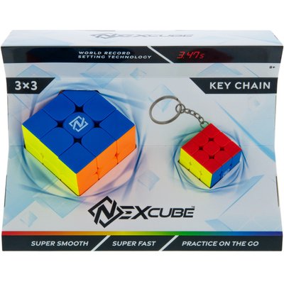 Coffret Nexcube 3X3 et porte-clé