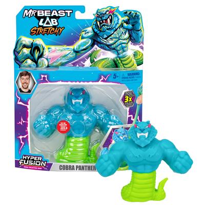 Goo Jit Zu - MrBeast Lab Stretchy hyper fusion Cobra Panthère