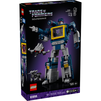 Transformers : Soundwave Lego Icons 10358
