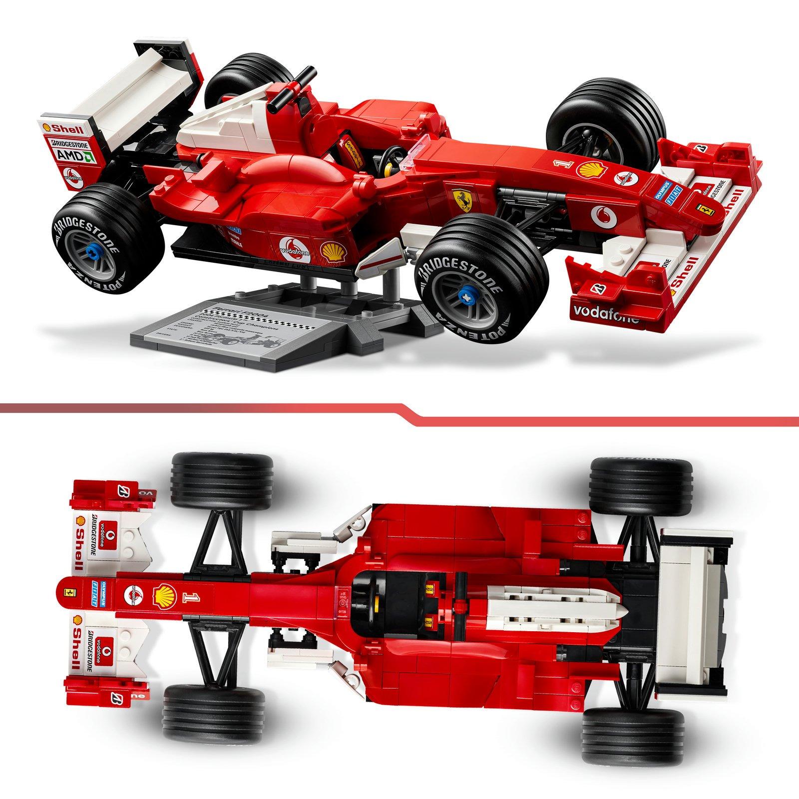 LEGO Ferrari F2004 et Michael Schumacher