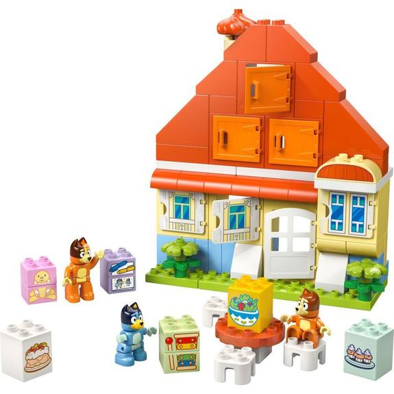 La maison familiale de Bluey et le jeu de mémoire - Lego Duplo Bluey 10459