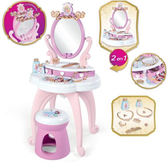 Coiffeuse 2 en 1 Disney princesses