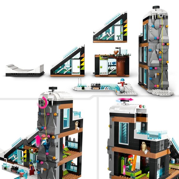 Complexe de ski et d'escalade Lego City 60366