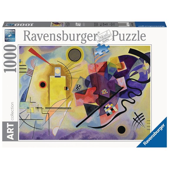 Puzzle 1000 pièces : Jaune-rouge-bleu - Vassily Kandinsky