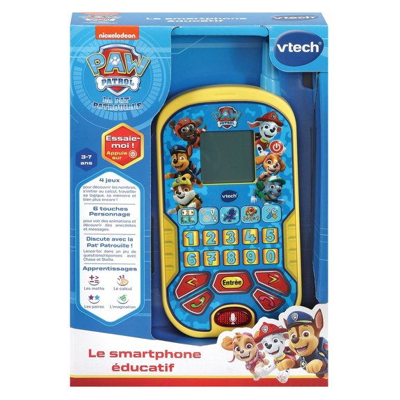 VTech Smartphone éducatif Pat Patrouille