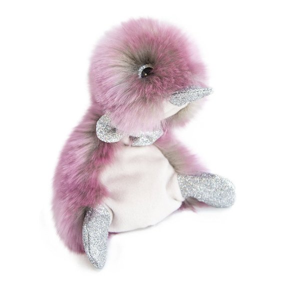 Peluche Coin Coin 18 cm Orchidée