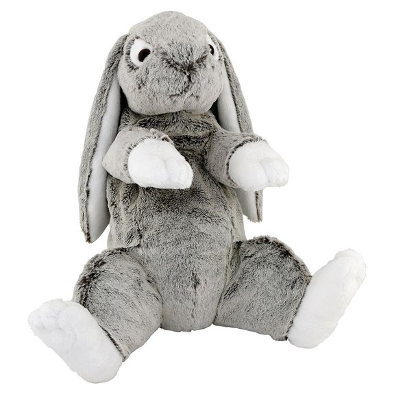 Peluche Soft Friends : Lapin assis 35 cm