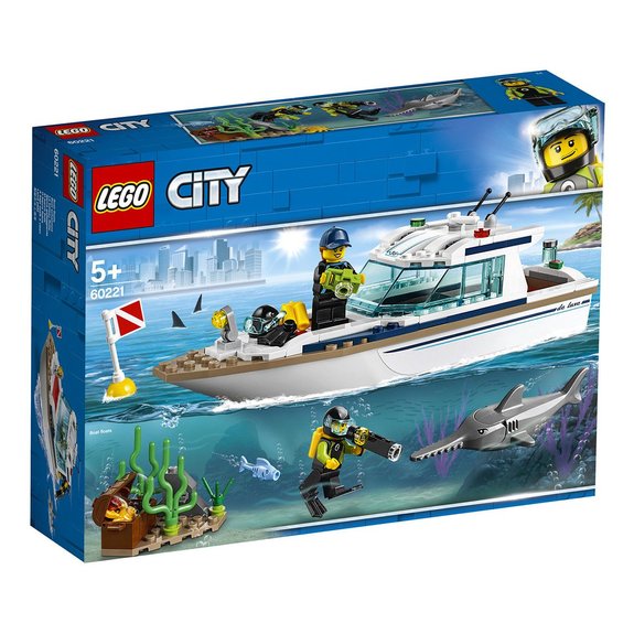 Le yacht de plongée LEGO City 60221