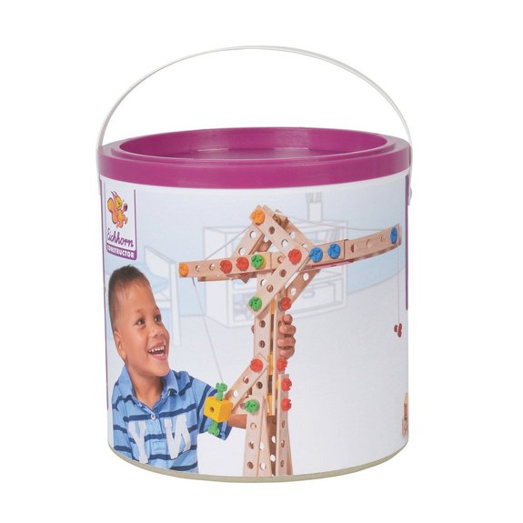 Kit de construction en bois - Héros Constructor : Maxi Grue 5 en 1