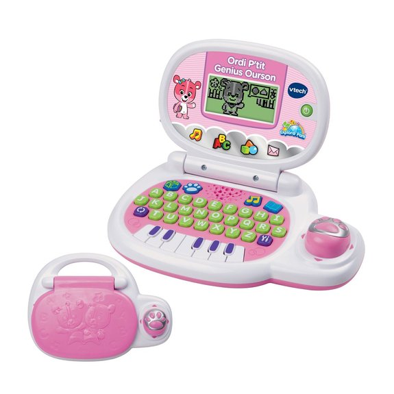 VTech Ordi P’tit Genius Ourson rose