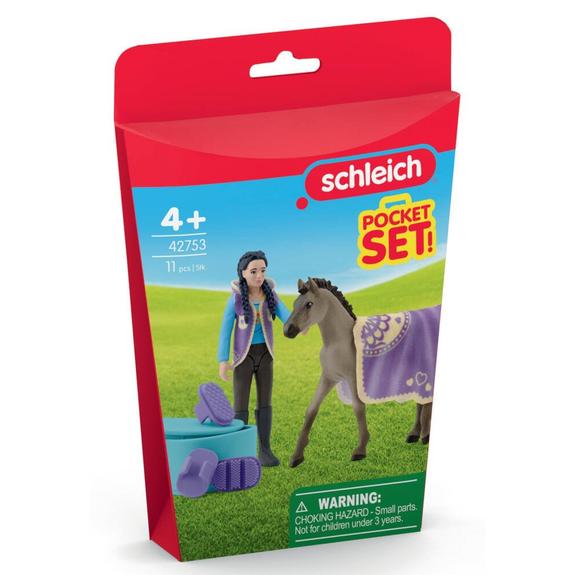 Séance de soin avec Kim - Mini monde Schleich