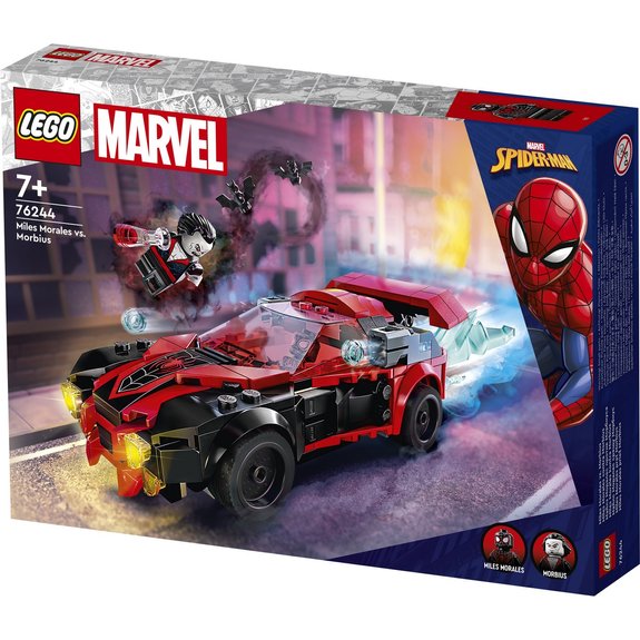 LEGO Miles Morales vs Morbius Lego Marvel 76244