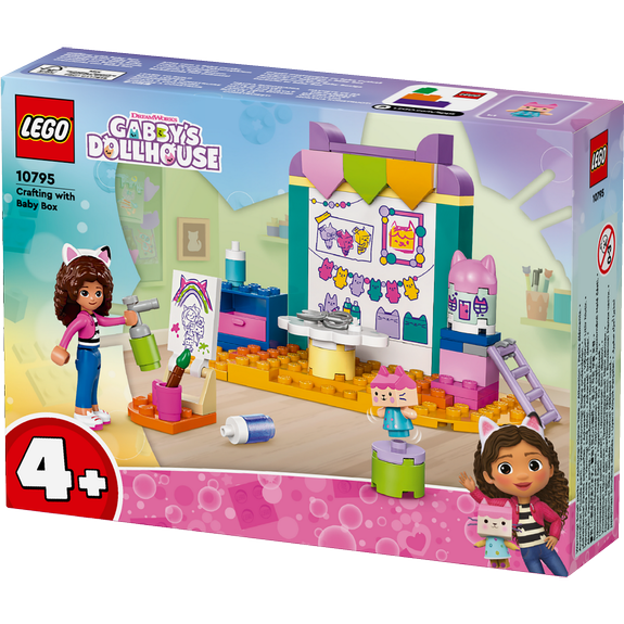LEGO Bricolage avec Bébé Boîte Lego Gabby et la maison magique 10795