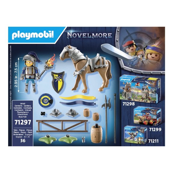 Chevalier et accessoires Playmobil Novelmore 71297