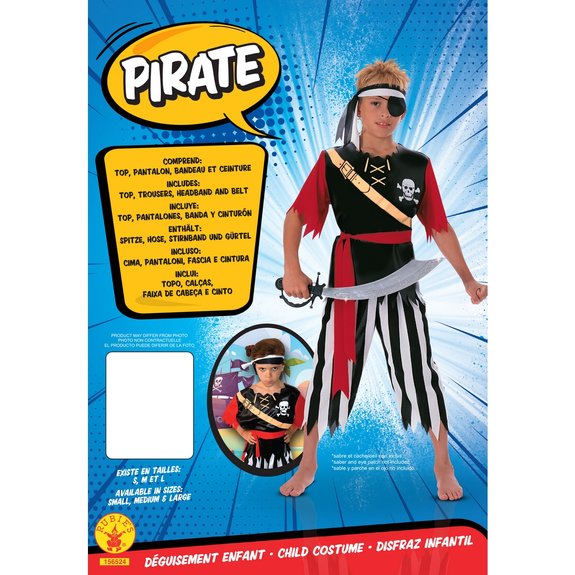 Déguisement Pirate 5-7 ans