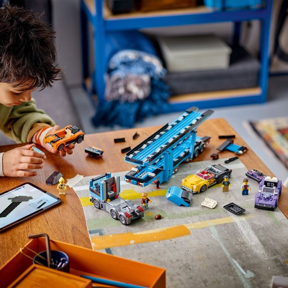 Le camion de transport de voitures de sport LEGO City 60408