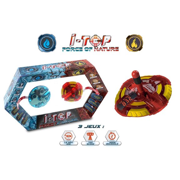 Toupies I-top force of nature 1 ice - fire