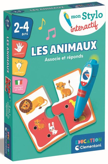 Coffret éducatif Clementoni Sapientino - Stylo Interactif Et Quiz