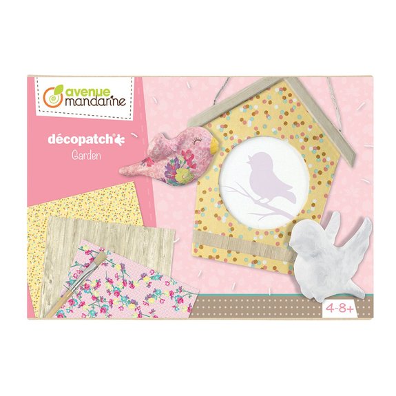 Boîte créative Décopatch Garden