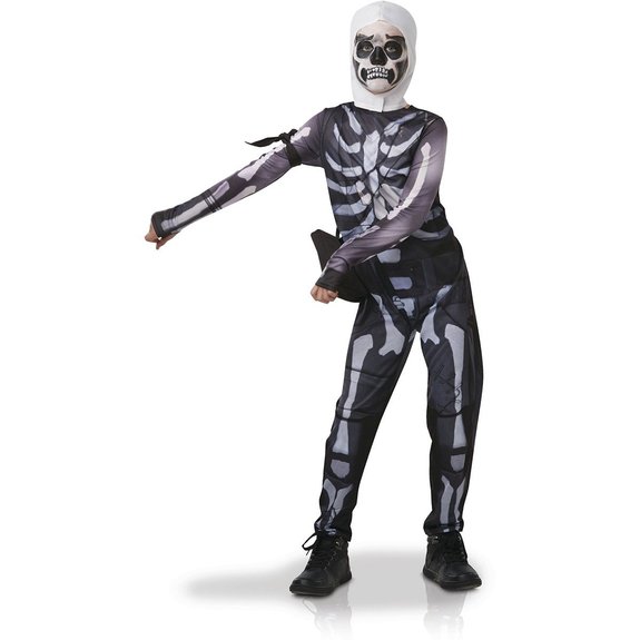 Déguisement ado Skull Trooper Fortnite taille XXXL 