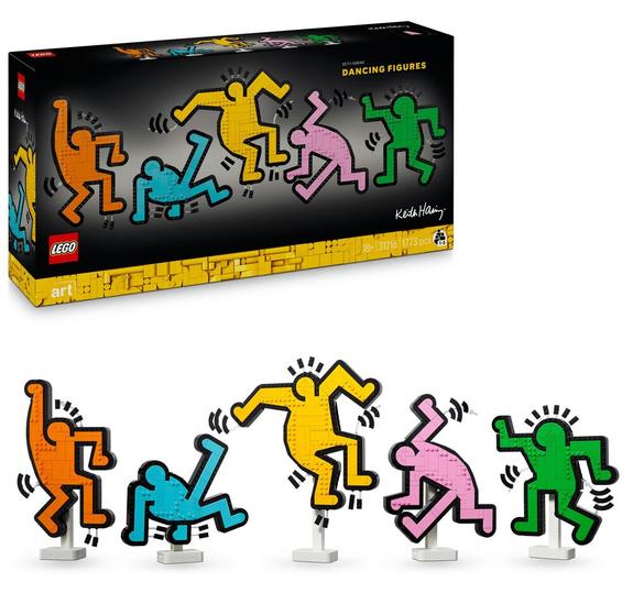 LEGO Art 31216 Keith Haring Dancing Figurines 5