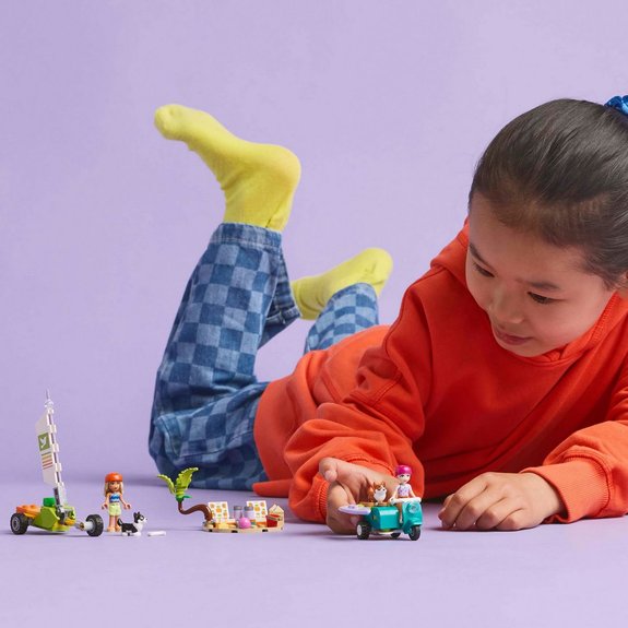 Chiens surfeurs et aventures en scooter LEGO Friends 42641