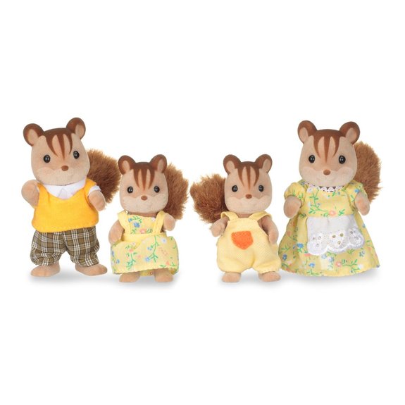 Famille écureuil roux - Sylvanian Families 3136