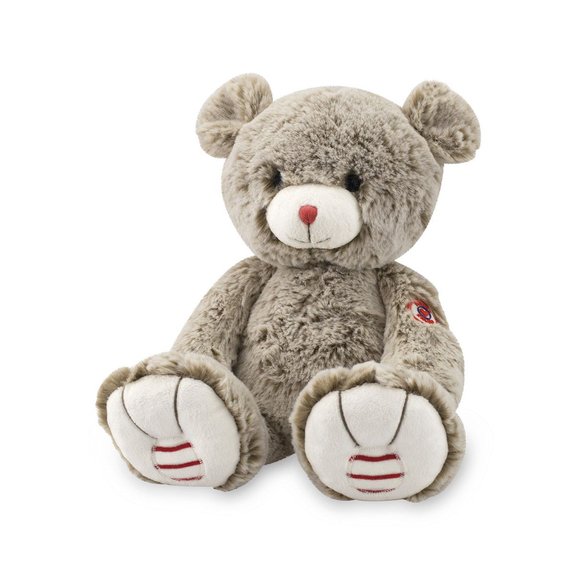 Peluche ours sable 31 cm Rouge Kaloo