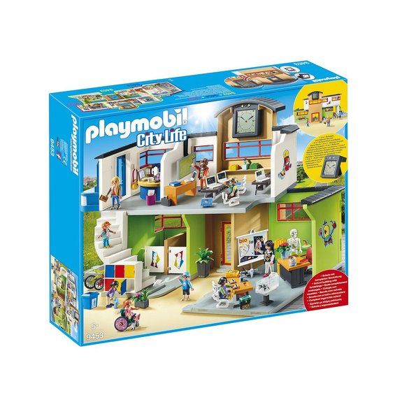 Ecole aménagée Playmobil City Life 9453
