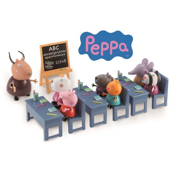 La salle de classe de Peppa pig