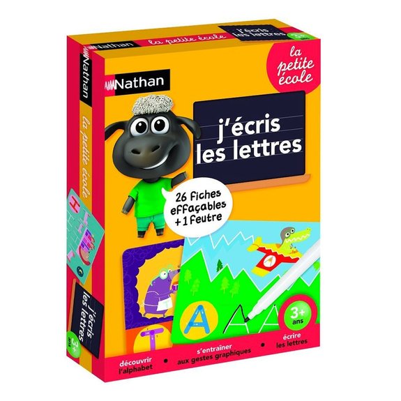 J'écris les lettres