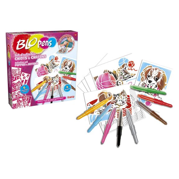Blopens : set d'activités chiots et chatons