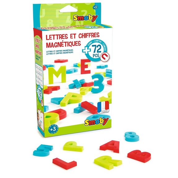 Lettres et chiffres magnétiques